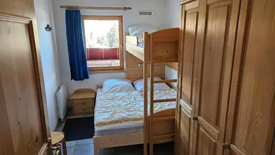 Ein Bett oder Betten in einem Zimmer der Unterkunft Haus Plattenkogel Top 6