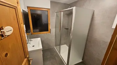 Ein Badezimmer in der Unterkunft Haus Plattenkogel Top 6