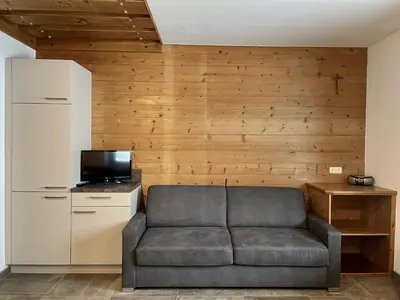 Küche/Küchenzeile in der Unterkunft Haus Hölzlbauer Top 1