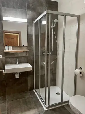 Ein Badezimmer in der Unterkunft Haus Hölzlbauer Top 1