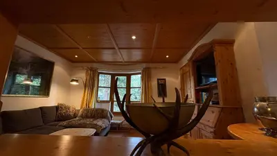 TV/Unterhaltungsangebot in der Unterkunft Haus Sonnbichl Top 3