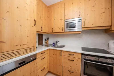 Küche/Küchenzeile in der Unterkunft Haus Filzstein 136 Top 7