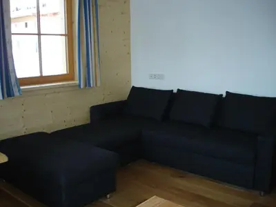 Ein Sitzbereich in der Unterkunft Duxeranger D Top 6
