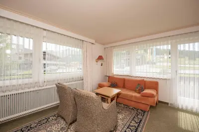 Ein Sitzbereich in der Unterkunft Haus Elisabeth Top 108