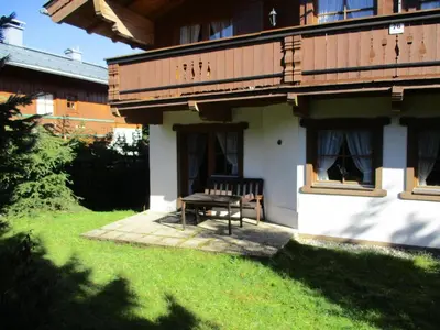Ein Balkon oder eine Terrasse in der Unterkunft Haus 76 Top 1