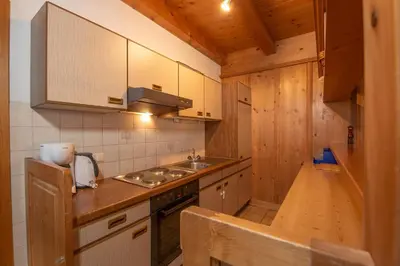 Küche/Küchenzeile in der Unterkunft Haus 76 Top 1