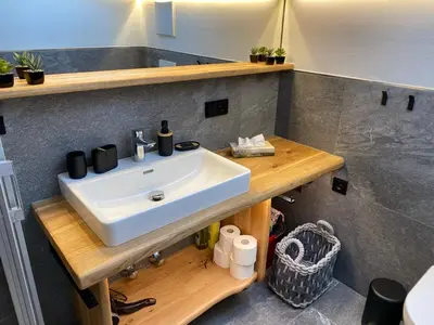 Ein Badezimmer in der Unterkunft Chalet Alpine Royal A Top14