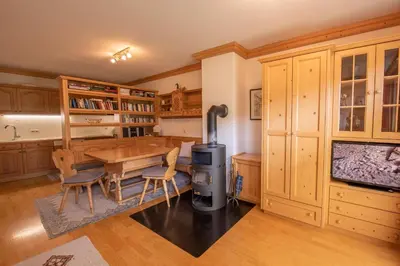 Küche/Küchenzeile in der Unterkunft Haus Plattenkogel Top 5