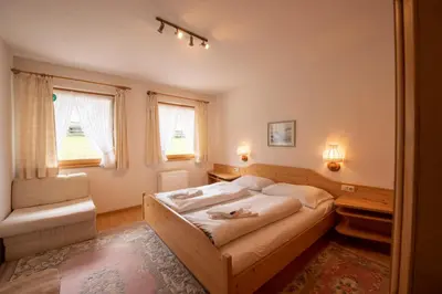 Ein Bett oder Betten in einem Zimmer der Unterkunft Haus Plattenkogel Top 5