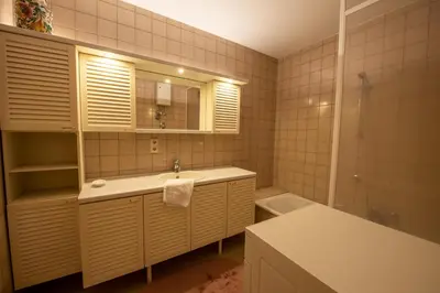 Ein Badezimmer in der Unterkunft Haus Plattenkogel Top 5