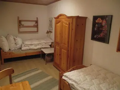 Ein Bett oder Betten in einem Zimmer der Unterkunft Haus 33 Top 1
