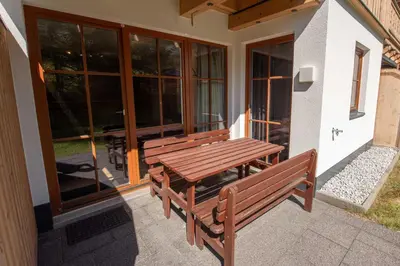 Ein Patio oder anderer Außenbereich in der Unterkunft Duxeranger B Top 3
