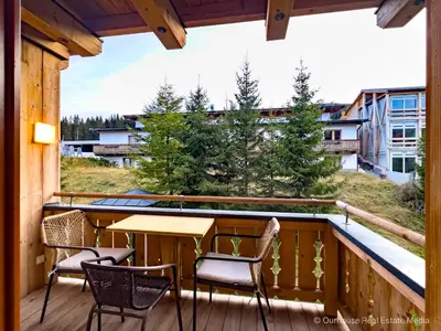Ein Balkon oder eine Terrasse in der Unterkunft Duxeranger B Top 7