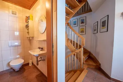 Ein Badezimmer in der Unterkunft Haus 34 Top 2