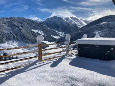 Naturlandschaft in der Nähe des Chalets