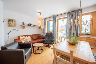 Ein Sitzbereich in der Unterkunft Haus Filzstein 138 Top 12