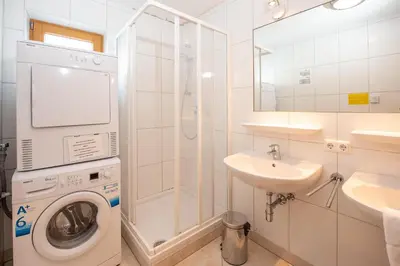 Ein Badezimmer in der Unterkunft Almhäuser Filzsteinalpe Almhaus 197
