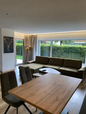 Ein Sitzbereich in der Unterkunft Kitz Kaiser Appartement