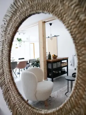 Ein Sitzbereich in der Unterkunft Haus Heidi Gerlos - luxurious appartment near skilift