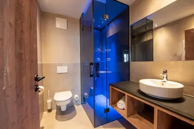 Ein Badezimmer in der Unterkunft Filzsteinresort Wohnungen Top 2