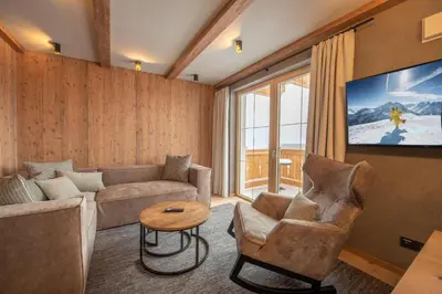 TV/Unterhaltungsangebot in der Unterkunft Filzsteinresort Wohnungen Top 7