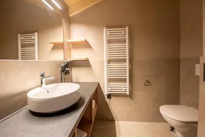 Ein Badezimmer in der Unterkunft Filzsteinresort Wohnungen Top 5
