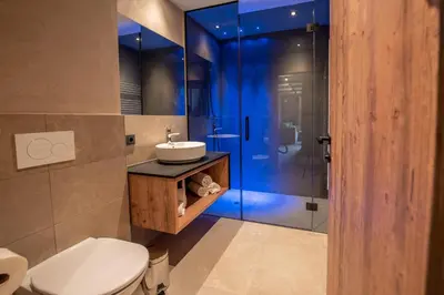Ein Badezimmer in der Unterkunft Filzsteinresort Wohnungen Top 9