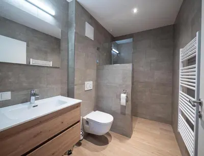 Ein Badezimmer in der Unterkunft Ferienwohnung Taferl