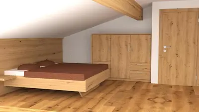 Ein Bett oder Betten in einem Zimmer der Unterkunft Haus Boarbauer