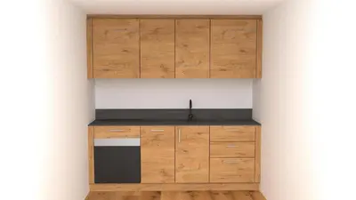 Küche/Küchenzeile in der Unterkunft Haus Boarbauer