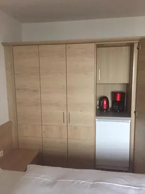 Küche/Küchenzeile in der Unterkunft Hotel Garni Ingeborg