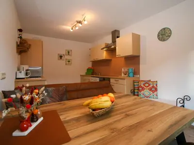 Küche/Küchenzeile in der Unterkunft Apartment Bair by Interhome