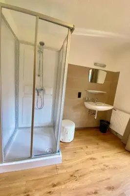 Ein Badezimmer in der Unterkunft Apartment Sonneck by Interhome
