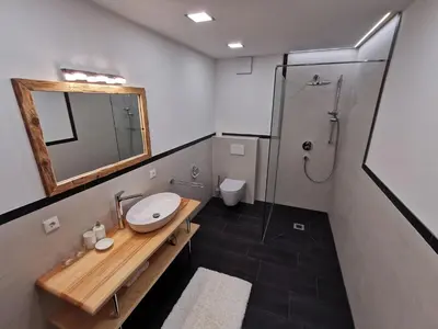 Ein Badezimmer in der Unterkunft Haus Müller Eleonore