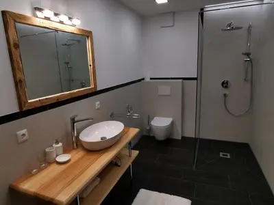 Ein Badezimmer in der Unterkunft Haus Müller Eleonore