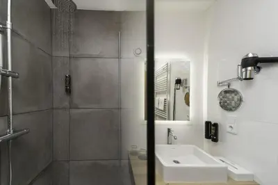 Ein Badezimmer in der Unterkunft Hotel ZUM STERNENHOF