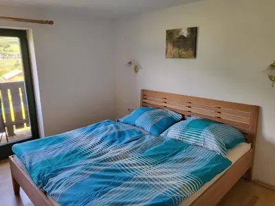 Ein Bett oder Betten in einem Zimmer der Unterkunft Bichlhaus Appartements