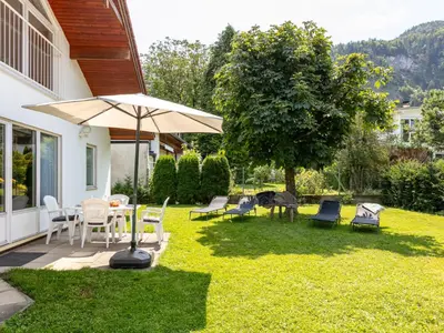 Ein Garten an der Unterkunft Ferienidyll Kufstein