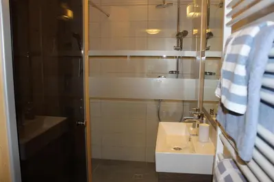 Ein Badezimmer in der Unterkunft Appartement Jade