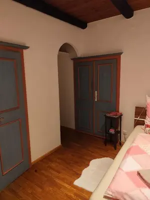 Ein Bett oder Betten in einem Zimmer der Unterkunft City Kitz
