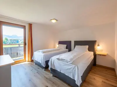 Ein Bett oder Betten in einem Zimmer der Unterkunft Apartment in Tyrol near Ski Lift
