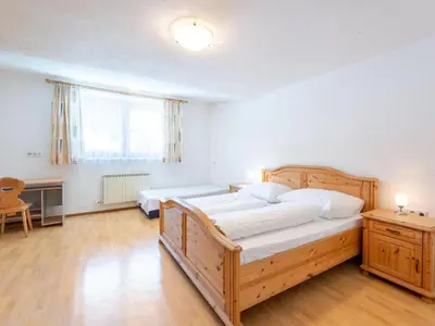 Ein Bett oder Betten in einem Zimmer der Unterkunft Apartment in Tyrol near Ski Lift