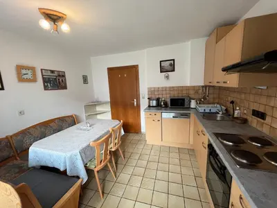 Küche/Küchenzeile in der Unterkunft Zell Views Apartments