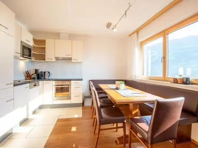 Küche/Küchenzeile in der Unterkunft Apartment in Fügen near Spieljoch Ski