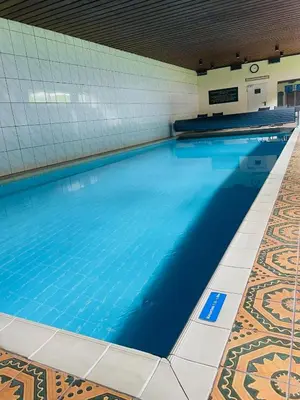 Der Swimmingpool an oder in der Nähe von Casa Alpina Top 33