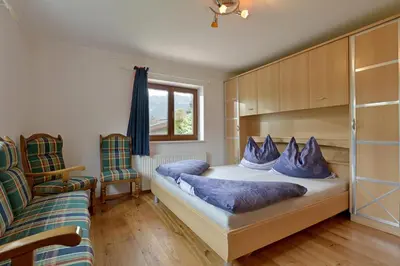 Ein Bett oder Betten in einem Zimmer der Unterkunft Haus JOHANN