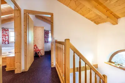 Ein Bett oder Betten in einem Zimmer der Unterkunft Schöneben Chalet Om Utens