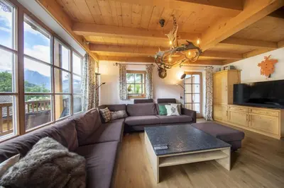 TV/Unterhaltungsangebot in der Unterkunft Schöneben Chalet Holzblick