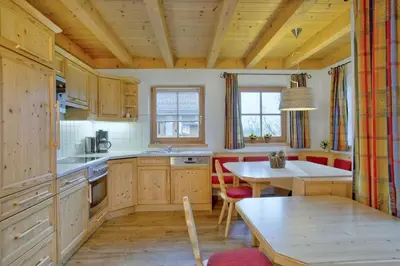 Küche/Küchenzeile in der Unterkunft Schöneben Chalet 4-Jahreszeiten