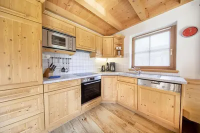 Küche/Küchenzeile in der Unterkunft Schöneben Chalet Vienna